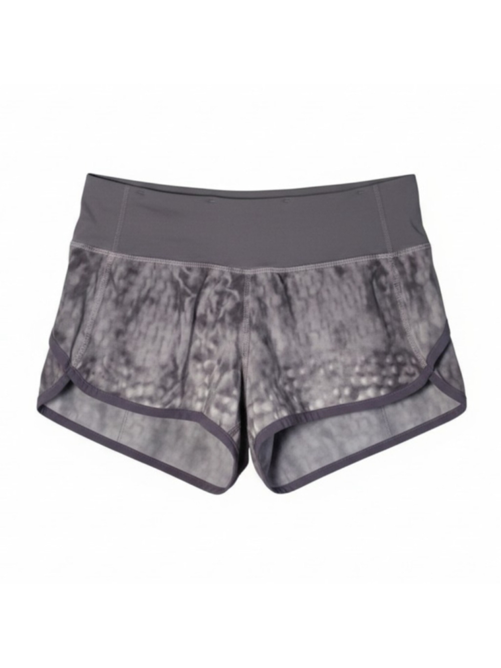 Lululemon Speed Short Snowy Owl Sz 2